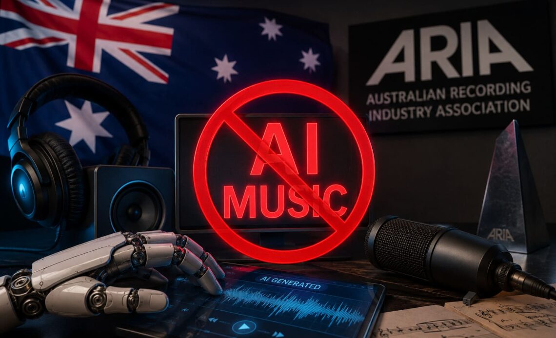 Australia restringe el acceso de canciones generadas por IA a sus listas musicales oficiales