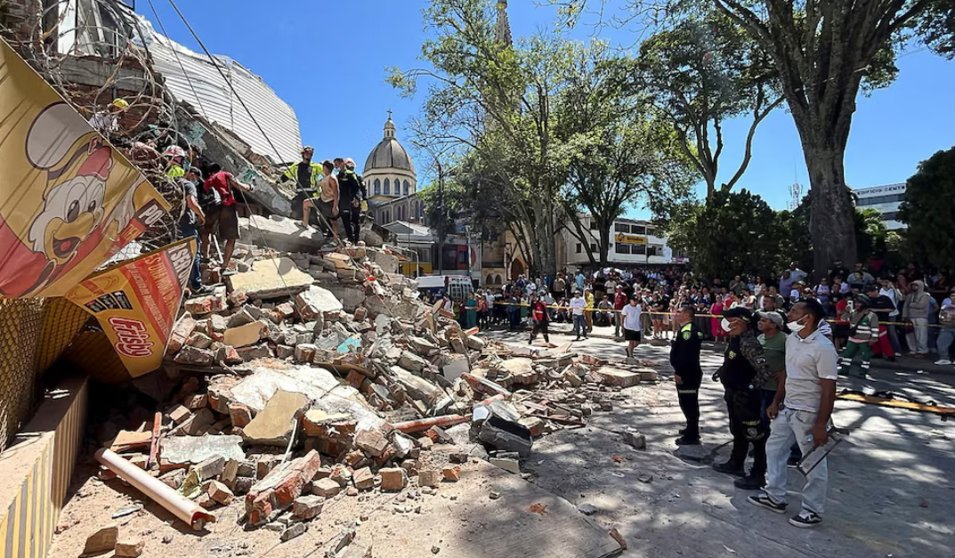 Colombia: Aumenta a 132 el número de fallecidos y 570 heridos por sismo de magnitud 7.5