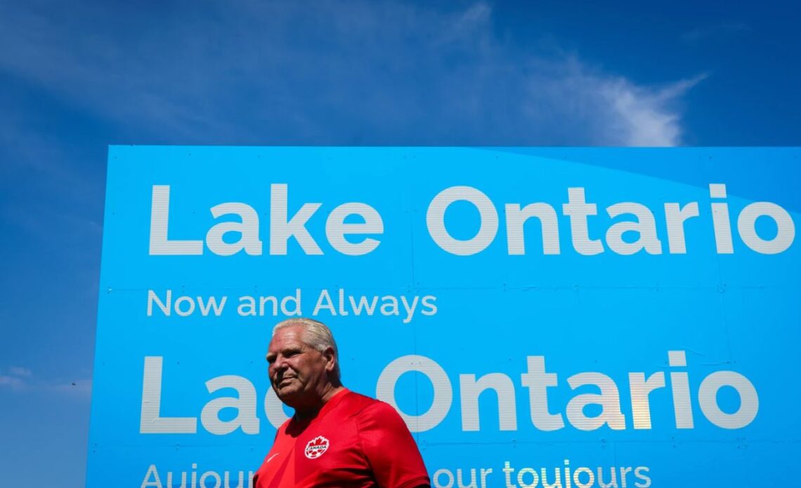 Ontario Responde a la Propuesta de ''Lago América'' de Trump con un Monumental Letrero