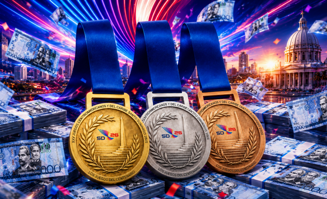 Gobierno Dominicano Destinará RD?.5 Millones en Premios para Atletas por los Juegos Santo Domingo 2026