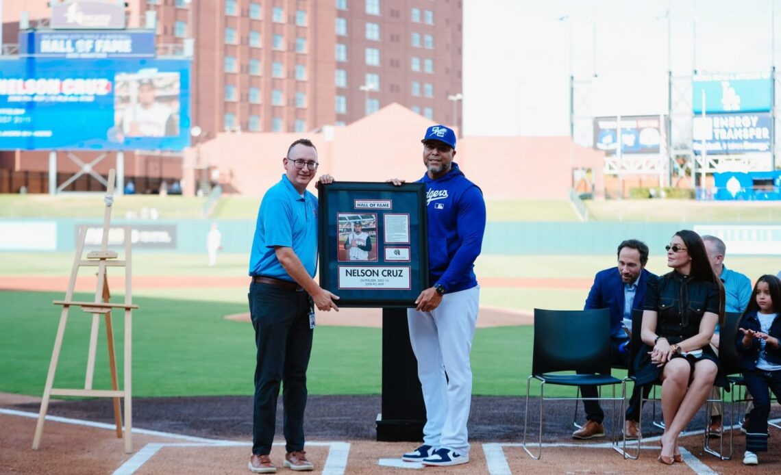 Nelson Cruz Ingresa al Salón de la Fama del Béisbol Triple-A de Oklahoma City