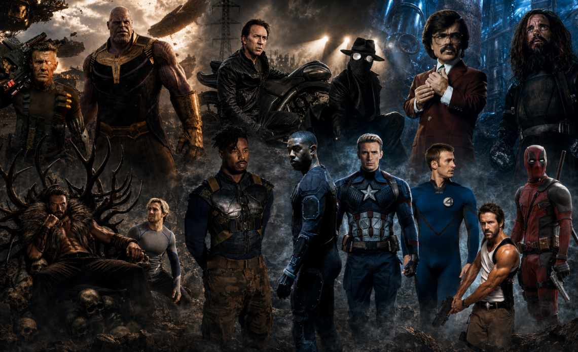 Actores que han encarnado múltiples roles en el universo cinematográfico de Marvel