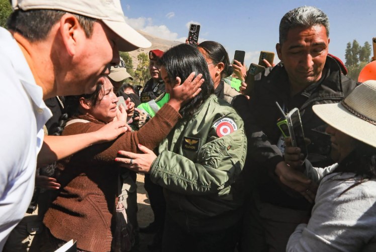 Keiko Fujimori se compromete con damnificados por terremoto en Junín