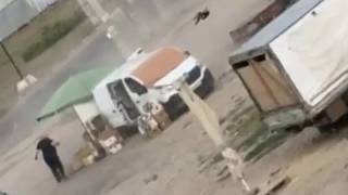 Video Registra Ataque de Dron Ruso a Civil en Jersón