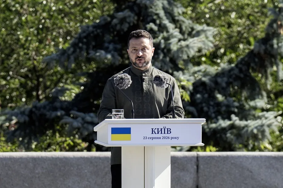 Ucrania celebra su independencia con Zelenski afirmando su rol de ''guerrero'' ante la invasión rusa