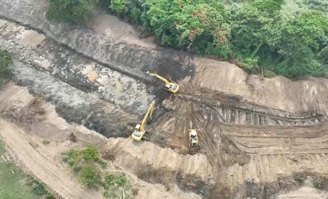 INDRHI Inicia Obras de Reacondicionamiento en el Cauce del Río Masacre en Dajabón