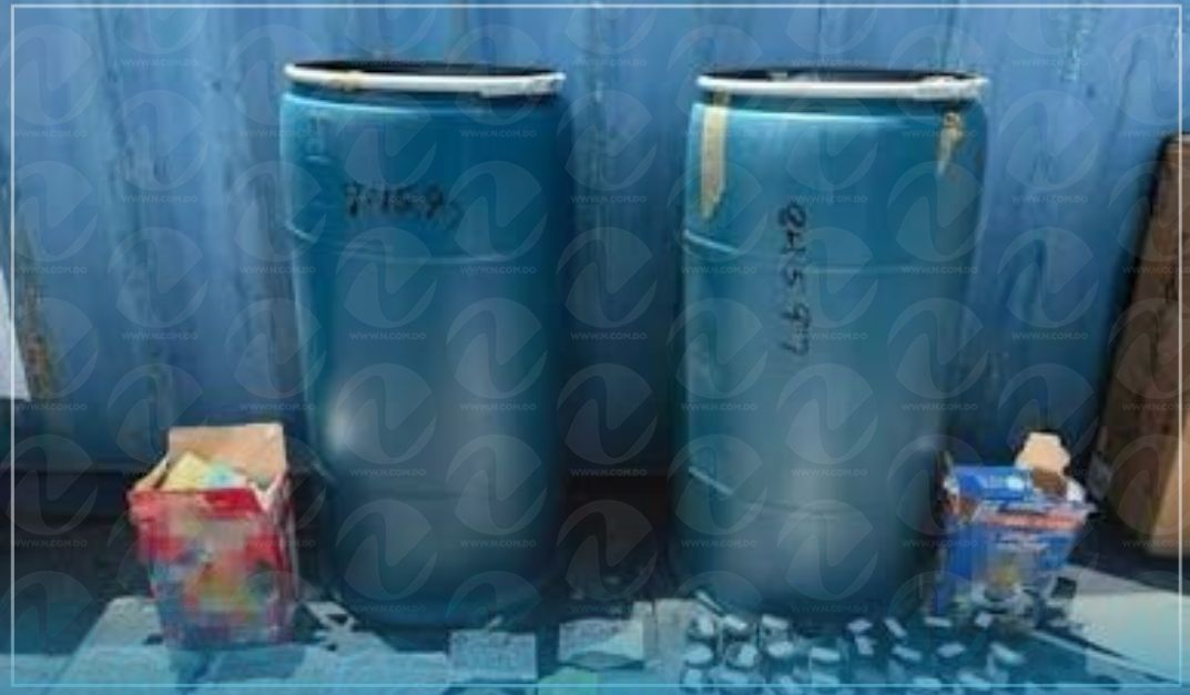 DNCD Confisca Marihuana en Contenedores Provenientes de Nueva York y Detiene a una Mujer en Santiago