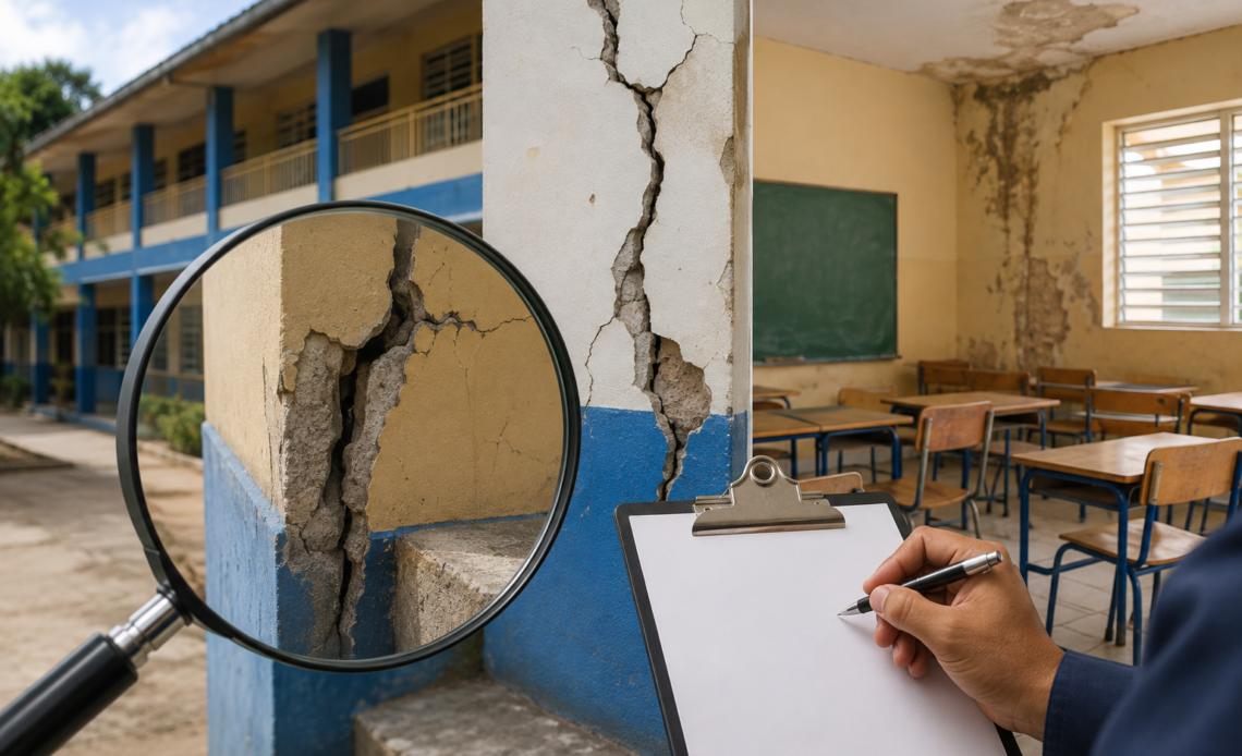 Todas las Escuelas Evaluadas por Onesvie Presentan Daños o Vulnerabilidades