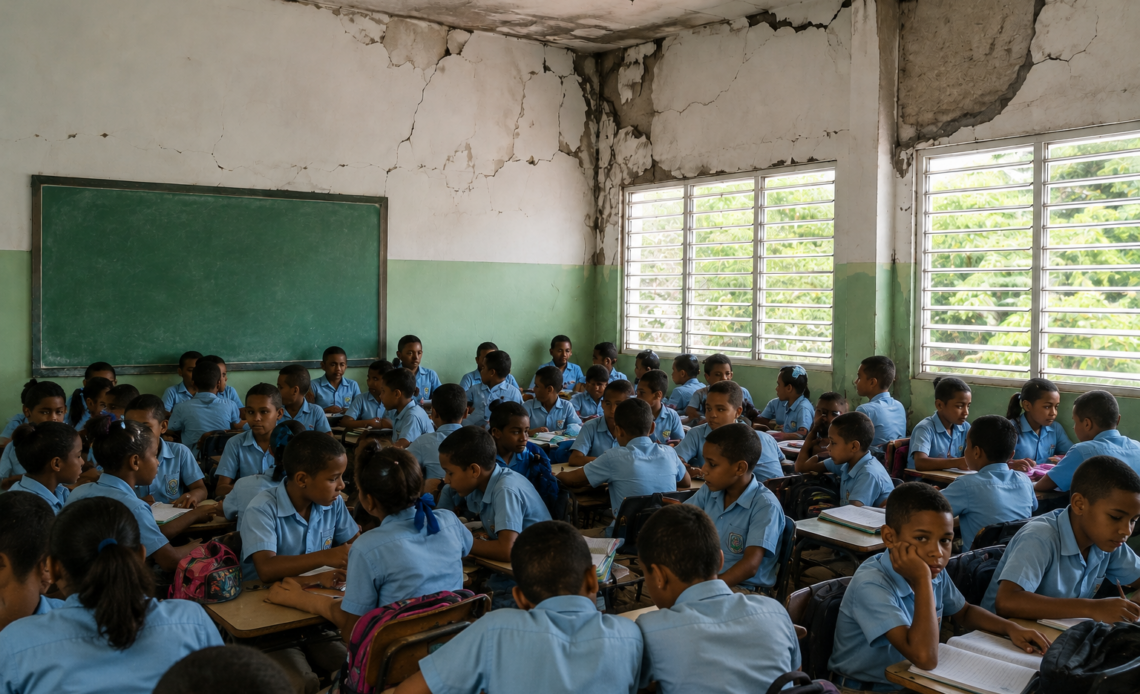 Doble Desafío Educativo: Aulas Saturadas y Problemas Estructurales en Centros Escolares
