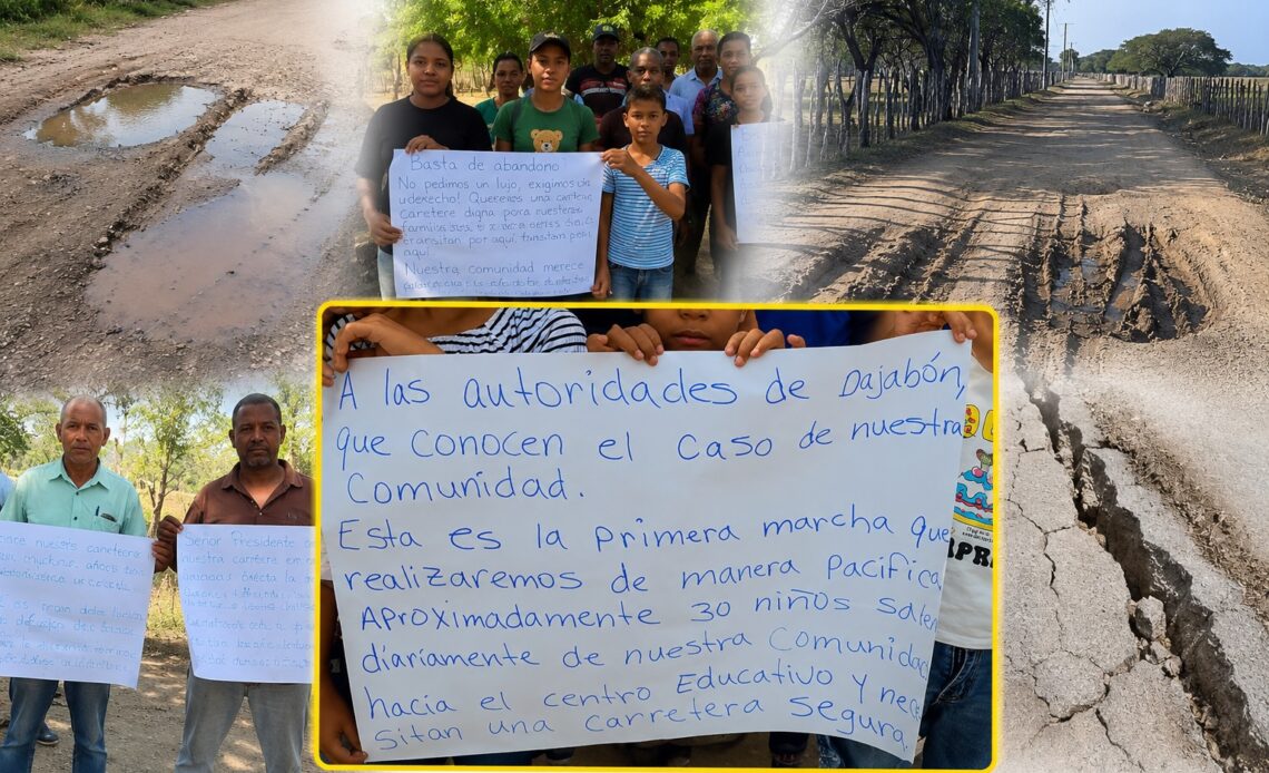 Habitantes de Los Cerros de Aminilla, Dajabón, Solicitan Inclusión en Plan de Asfaltado