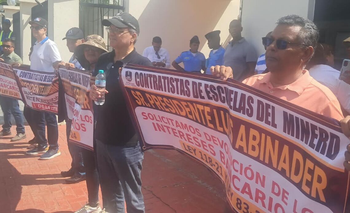 Contratistas exigen al Minerd el reembolso de retenciones e intereses considerados ilegítimos