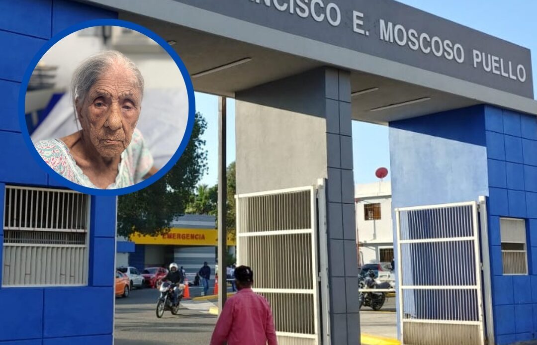 Hospital Moscoso Puello Busca a Familiares de Anciana Extraviada