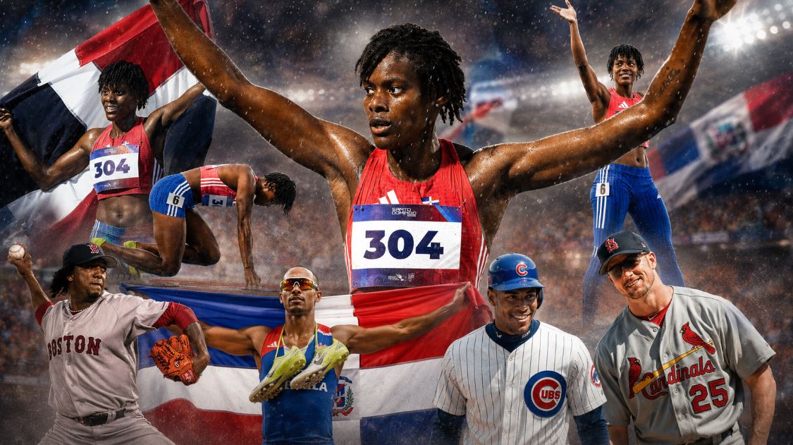 Marileidy Paulino, Félix Sánchez, Pedro Martínez y Sammy Sosa: Íconos Deportivos que Han Cautivado a la República Dominicana