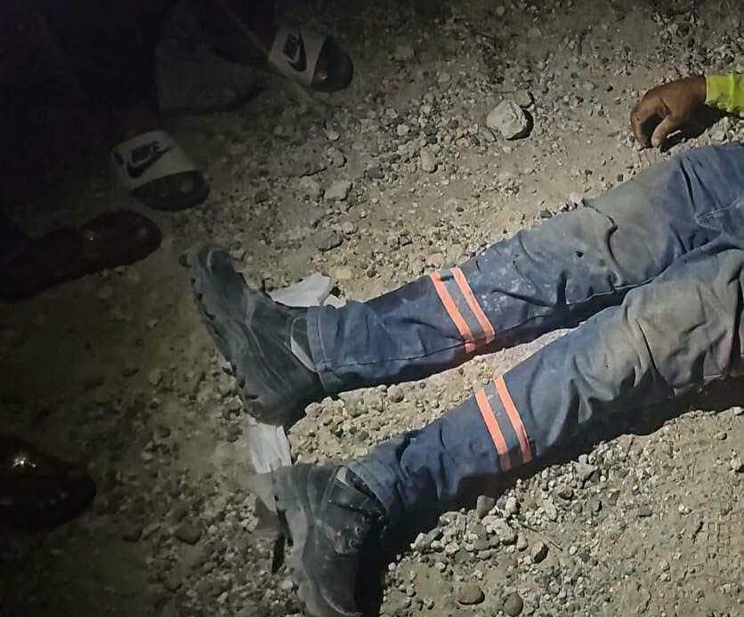 Fallecimiento de un motociclista por colisión con un animal en una vía de Montecristi