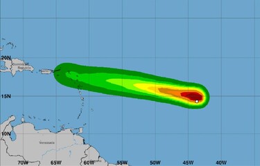 Remanentes de Dolly, ahora onda tropical, podrían generar precipitaciones en República Dominicana entre domingo y lunes
