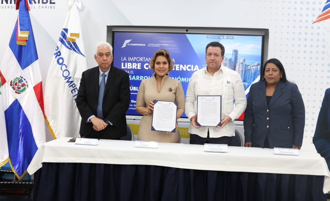 ProCompetencia y Unicaribe se unen para fomentar la cultura de la competencia a través de la educación superior