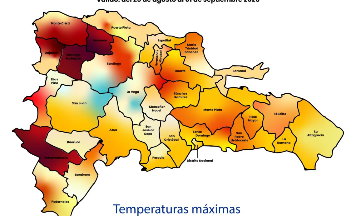República Dominicana Experimenta Intenso Calor con Sensación Térmica de Hasta 47 °C, Según INDOMET