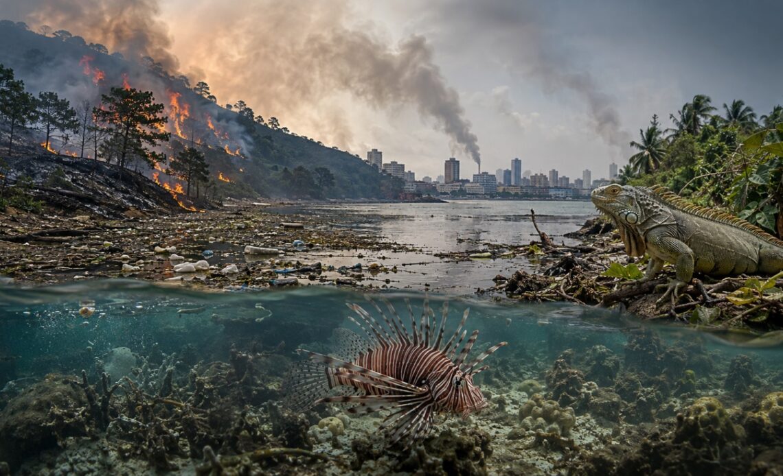 Múltiples Amenazas Ambientales Ponen en Riesgo los Ecosistemas de República Dominicana