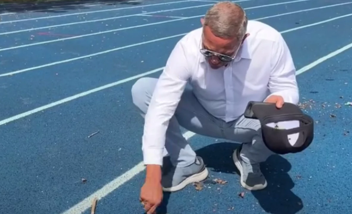 INEFI Asegura la Reapertura de la Pista de Atletismo de San Francisco de Macorís Tras Demanda del Senador Romero