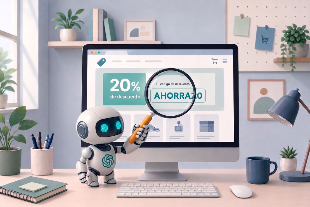 La IA como herramienta para descubrir cupones de descuento ocultos en tiendas online