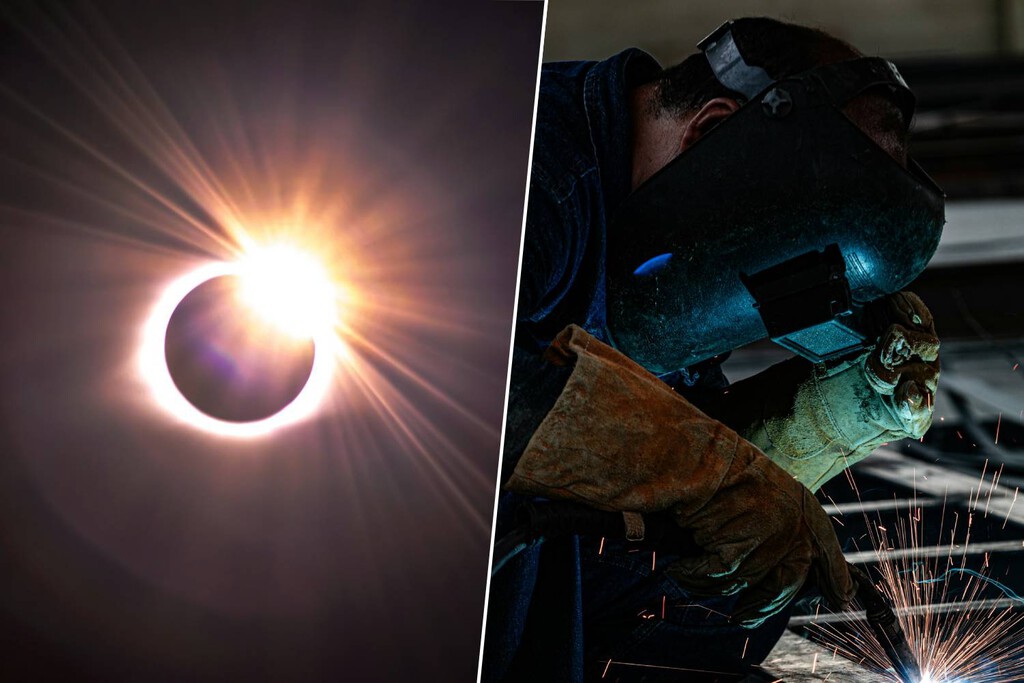 Alternativa Segura para Observar Eclipses Solares: Lentes de Soldador