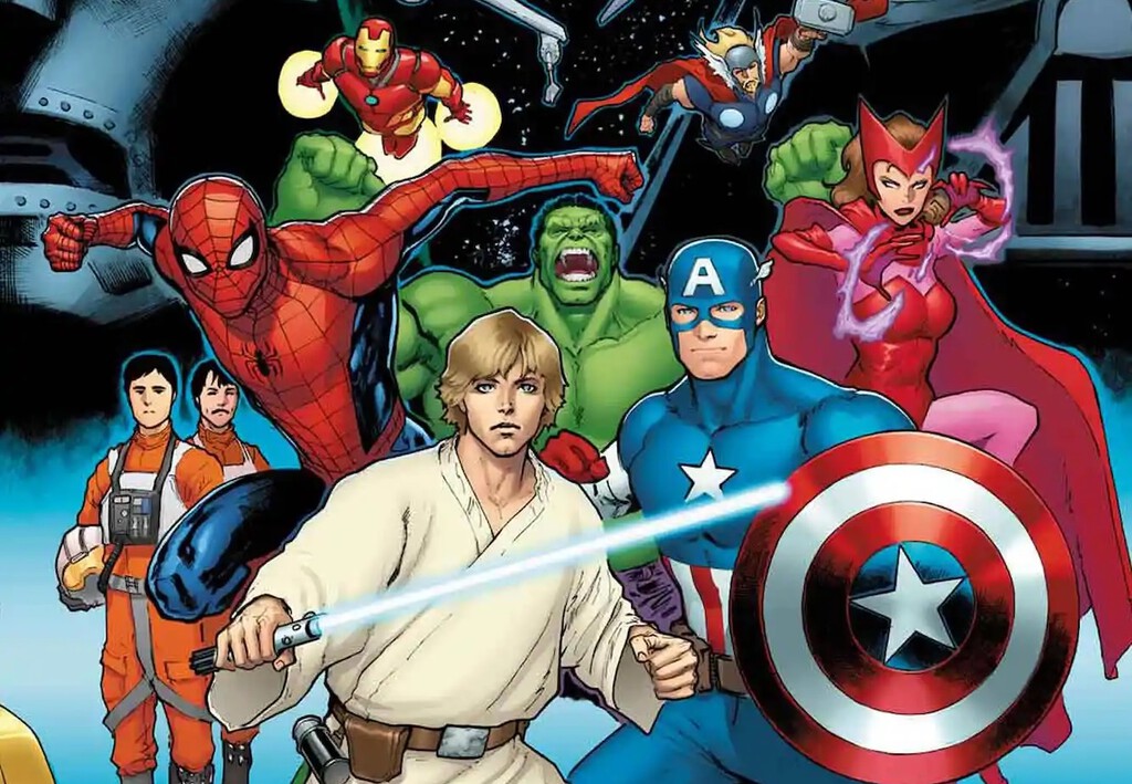 Marvel y Star Wars Anuncian su Primer Crossover Oficial: ''Hope Assembles''