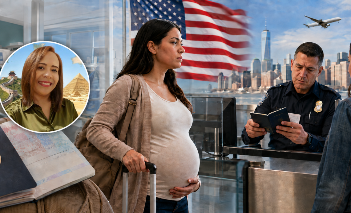 Riesgos de la Visa B1/B2 por ''Turismo de Maternidad'' en EE. UU.