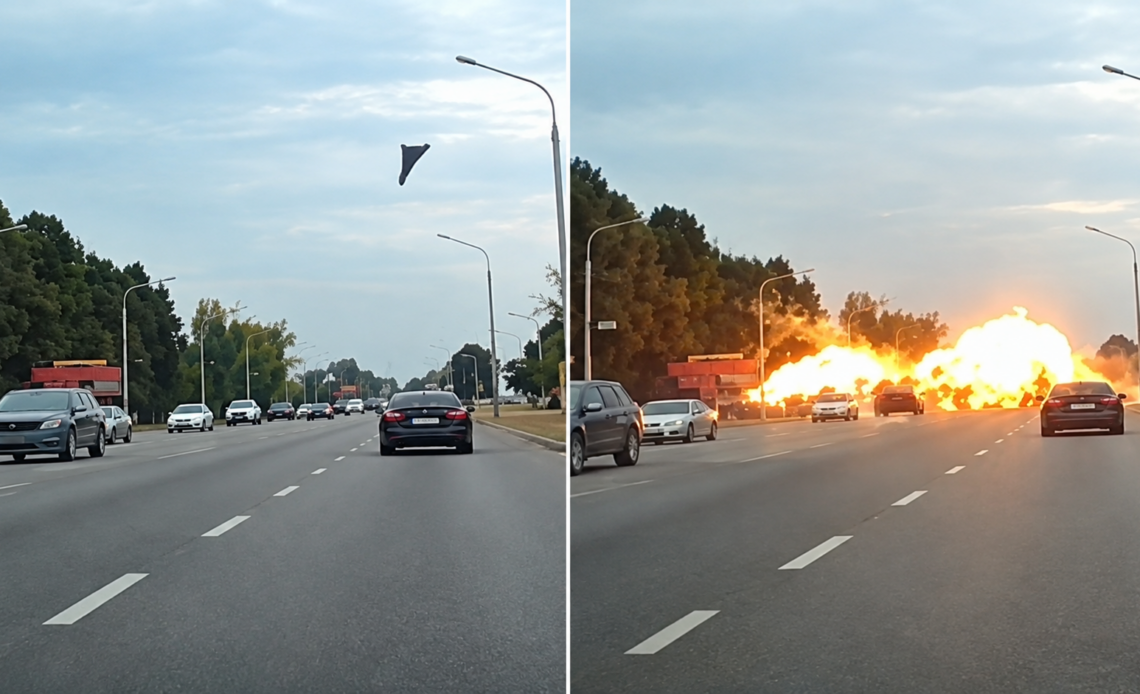 Ataque Ruso en Pavlogrado Deja Un Fallecido y Cinco Lesionados en Carretera Ucraniana