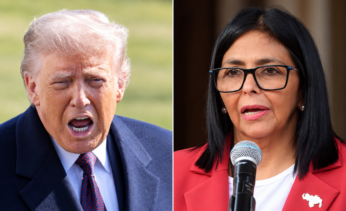 Trump Programado para Reunión con Delcy Rodríguez en la Asamblea de la ONU, según Reporte