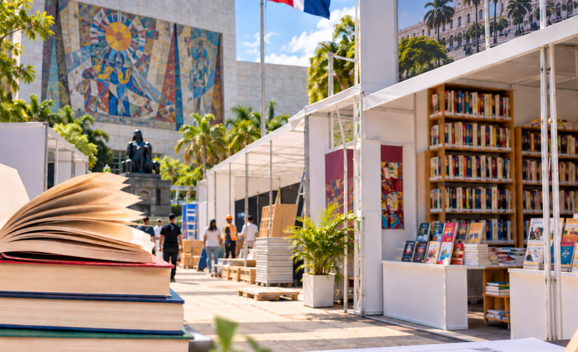 Últimos Ajustes para la Feria Internacional del Libro Santo Domingo 2026