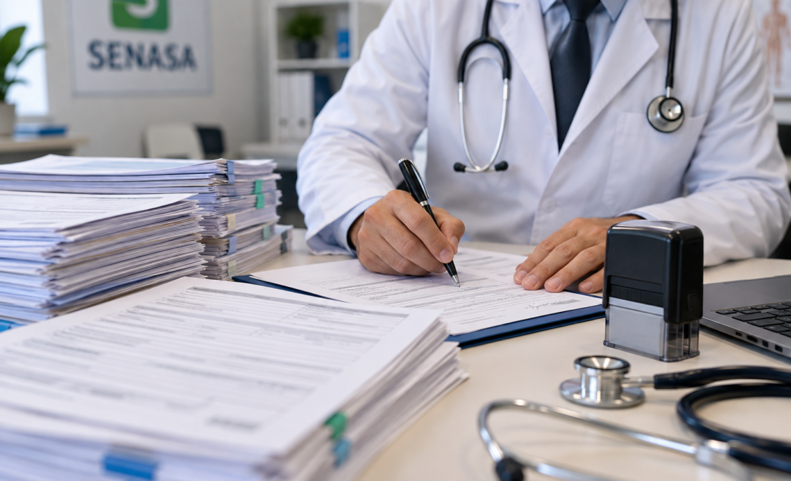Expediente Revela que Formularios Médicos Eran Prellenados y Luego Avalados por un Doctor