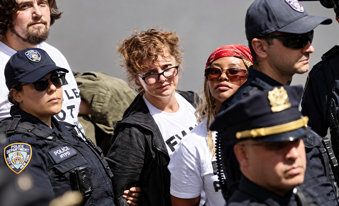 Detenida Susan Sarandon en Nueva York por protestar contra el apoyo armamentístico a Israel