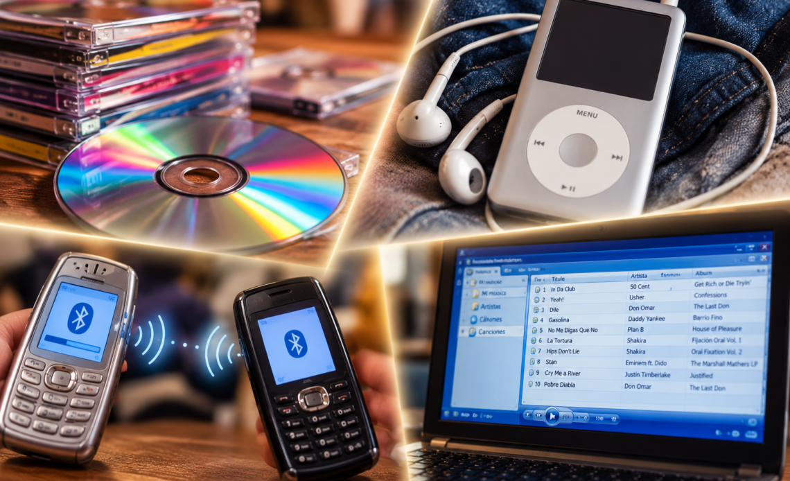 La Evolución del Consumo Musical en los Años 2000: Del CD al MP3