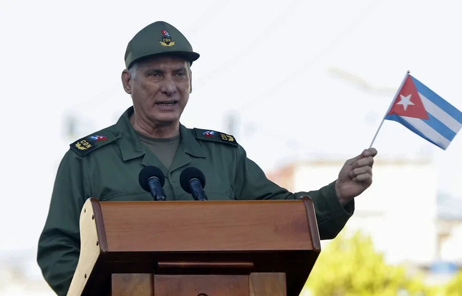 Díaz-Canel Reafirma Defensa de la Soberanía Cubana Frente a Cualquier Amenaza