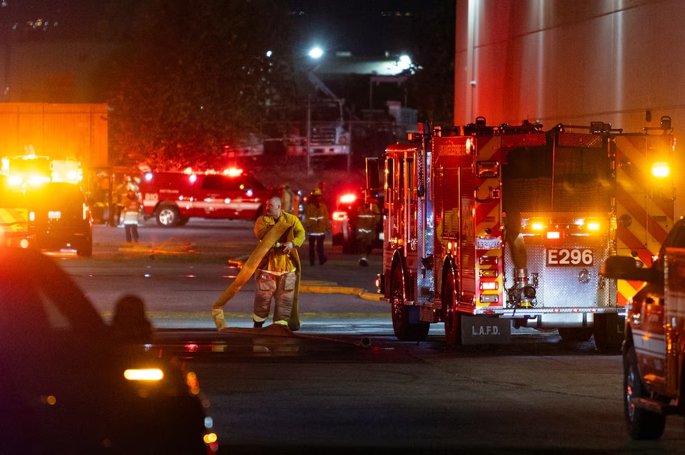 Accidente de helicóptero en Los Ángeles deja tres fallecidos y un herido