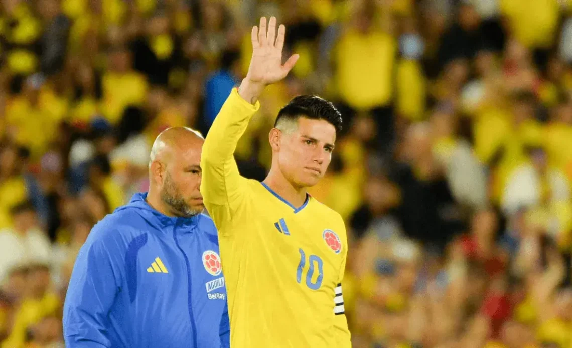 James Rodríguez Anuncia su Retiro de la Selección Colombiana de Fútbol