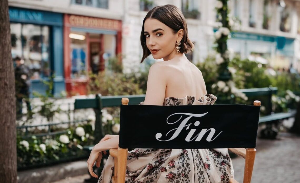 Lily Collins Concluye su Participación en la Serie de Netflix ''Emily en París''