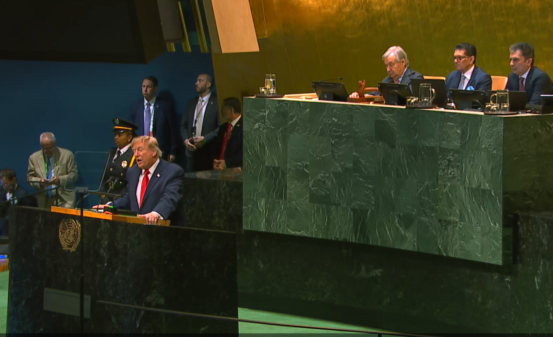 Trump Califica al Régimen Cubano de ''Estado Fallido'' y Predice su Caída en la ONU