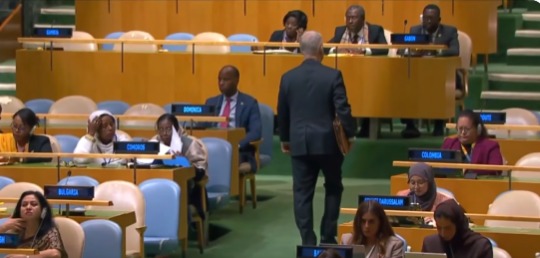 Funcionario estadounidense abandona la Asamblea General de la ONU durante intervención del presidente iraní