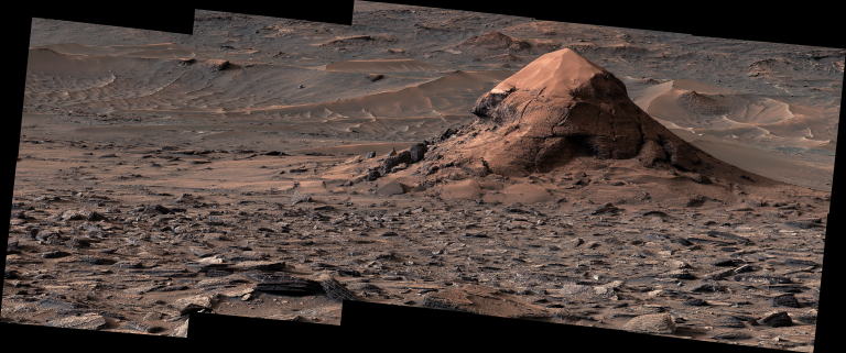 NASA Descubre Extensas Fracturas Poligonales en Marte con el Rover Curiosity