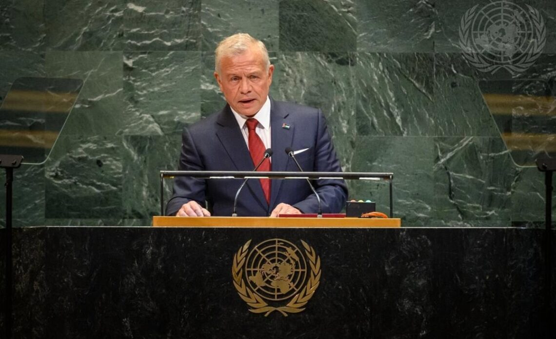 Rey de Jordania Acusa Intentos de Frustrar la Creación de un Estado Palestino Ante la ONU