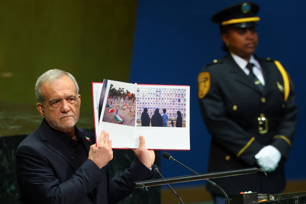 Presidente de Irán Rechaza Acusaciones de Terrorismo y Denuncia Ataques de EE.UU. e Israel a Civiles