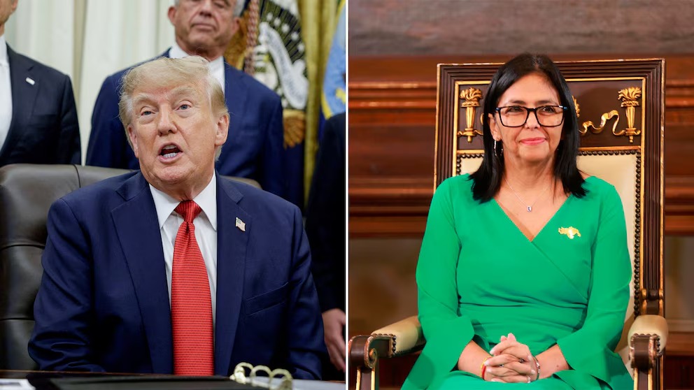Trump y Delcy Rodríguez se Reunirán en la Asamblea General de la ONU