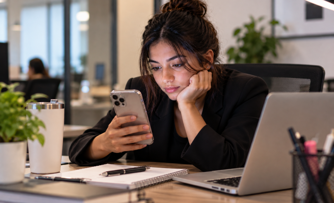 Del uso breve a la absorción prolongada: la influencia del teléfono móvil en nuestro tiempo