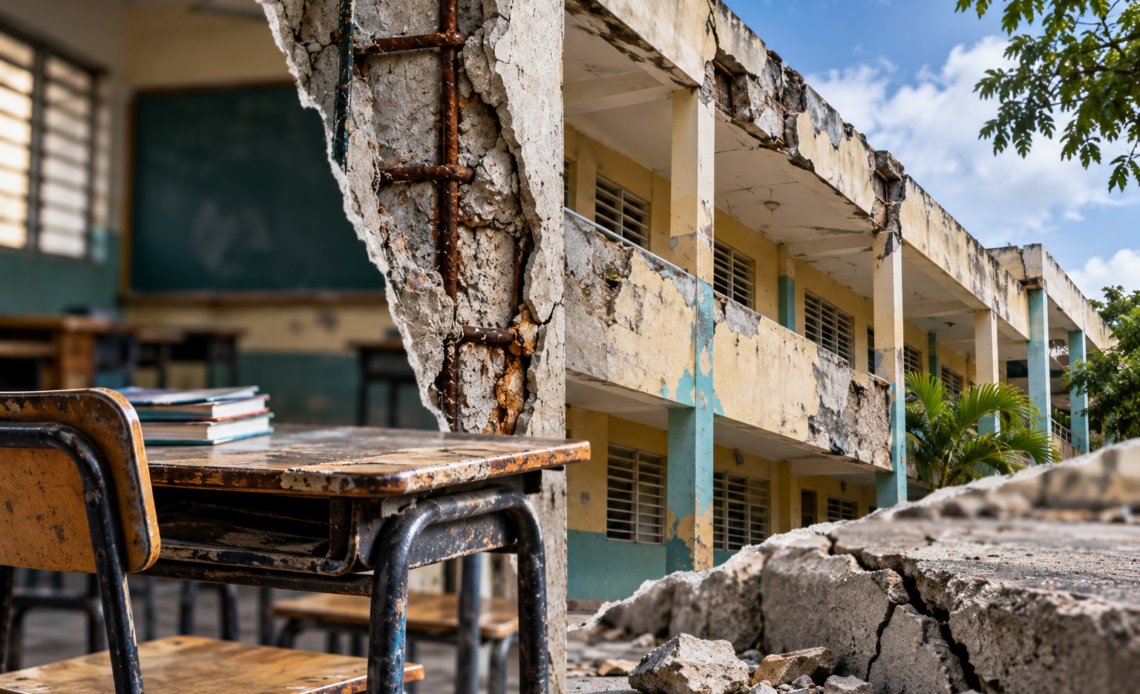 ONESVIE: El 80% de las Escuelas en Riesgo Siguen sin Intervención del Ministerio de Educación