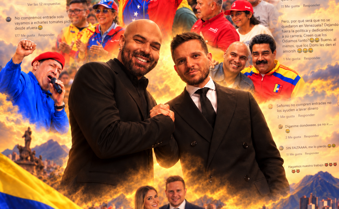Rechazo entre venezolanos por la promoción de “Los Omares” en República Dominicana debido a vínculos chavistas