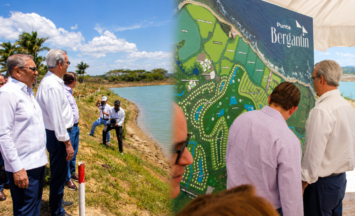 Presidente Abinader Supervisa el Desarrollo de Punta Bergantín en Puerto Plata