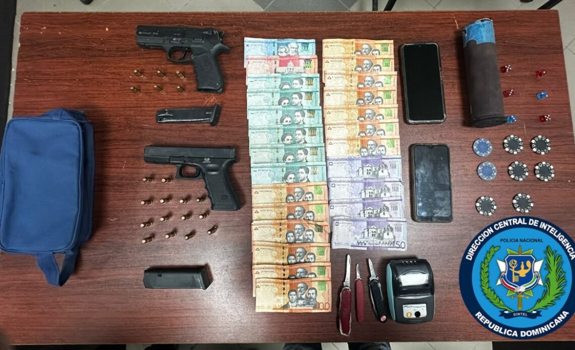 DINTEL Incauta Armas y Detiene a Tres Individuos en Operativos de Puerto Plata