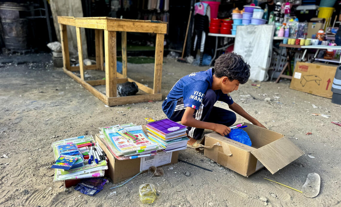 Gaza Retoma el Año Escolar en Medio de Desafíos por Infraestructura Destruida