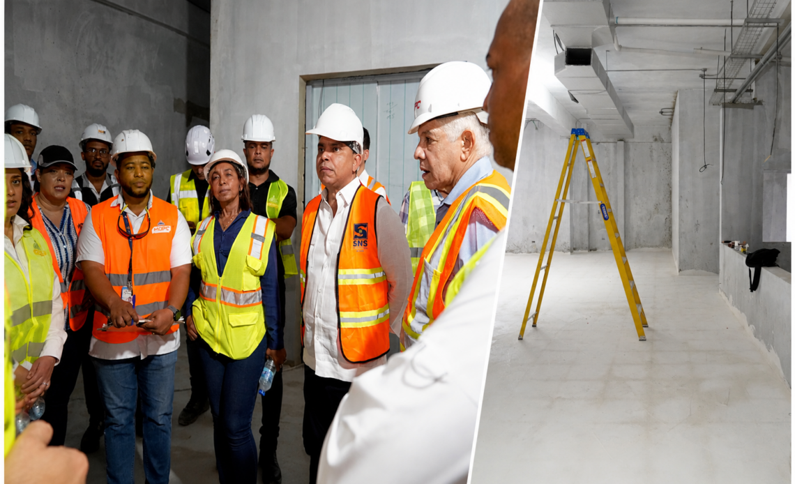 Autoridades Supervisan Avance del Laboratorio de Tamizaje Neonatal en el Hospital Robert Reid Cabral